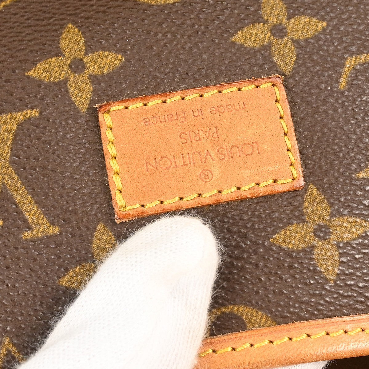 Louis Vuitton Saumur Monogram Canvas, Brown, Canvas, Shoulder Bag