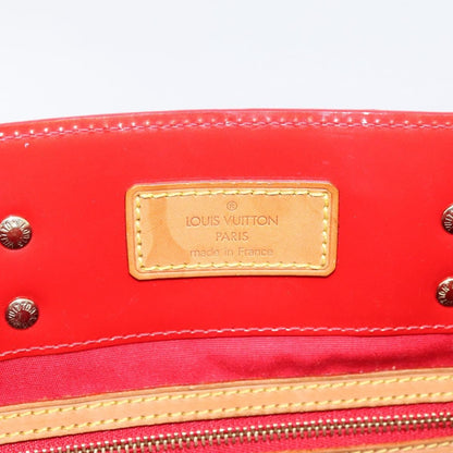 Louis Vuitton Reade Monogram Vernis, Red, Patent Leather, Handbag