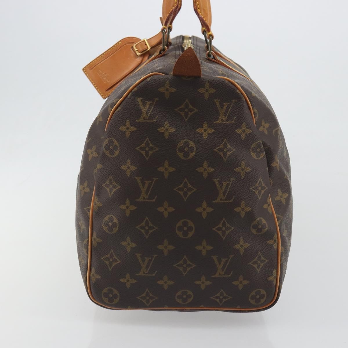 Louis Vuitton Keepall Monogram, Brown, Canvas, Travel Bag