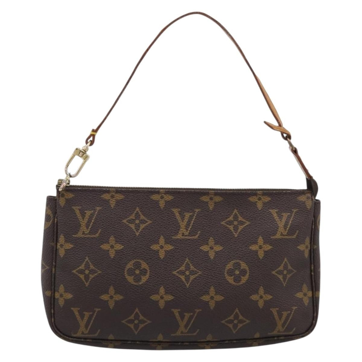 Louis Vuitton Pochette Accessoires NM Monogram Canvas, Brown, Canvas, Clutch