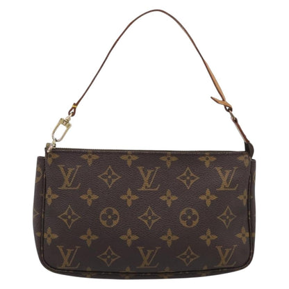 Louis Vuitton Pochette Accessoires NM Monogram Canvas, Brown, Canvas, Clutch