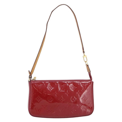 Louis Vuitton Pochette Accessoires NM Monogram Vernis, Pink, Patent Leather, Clutch