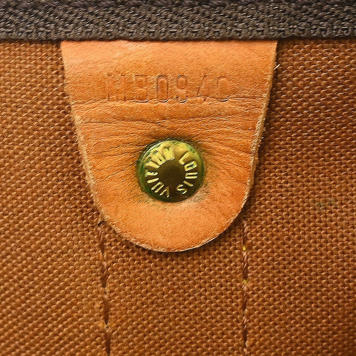 Louis Vuitton Keepall Monogram, Brown, Canvas, Travel Bag