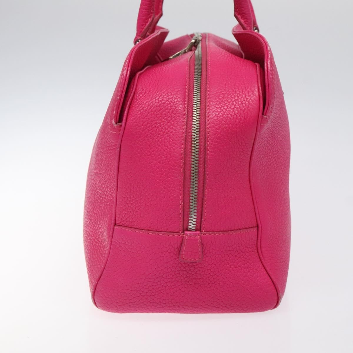 Loewe Vintage Anagram Leather, Pink, Leather, Handbag