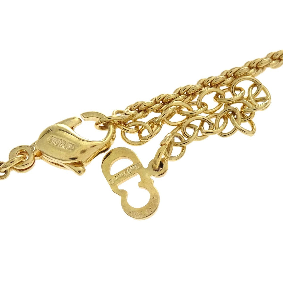 Christian Dior Vintage pendant necklace Metal, Gold, Gold Plated, Necklace