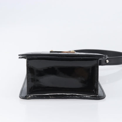 Louis Vuitton Cabaret Club Damier Vernis, Black, Patent Leather, Handbag