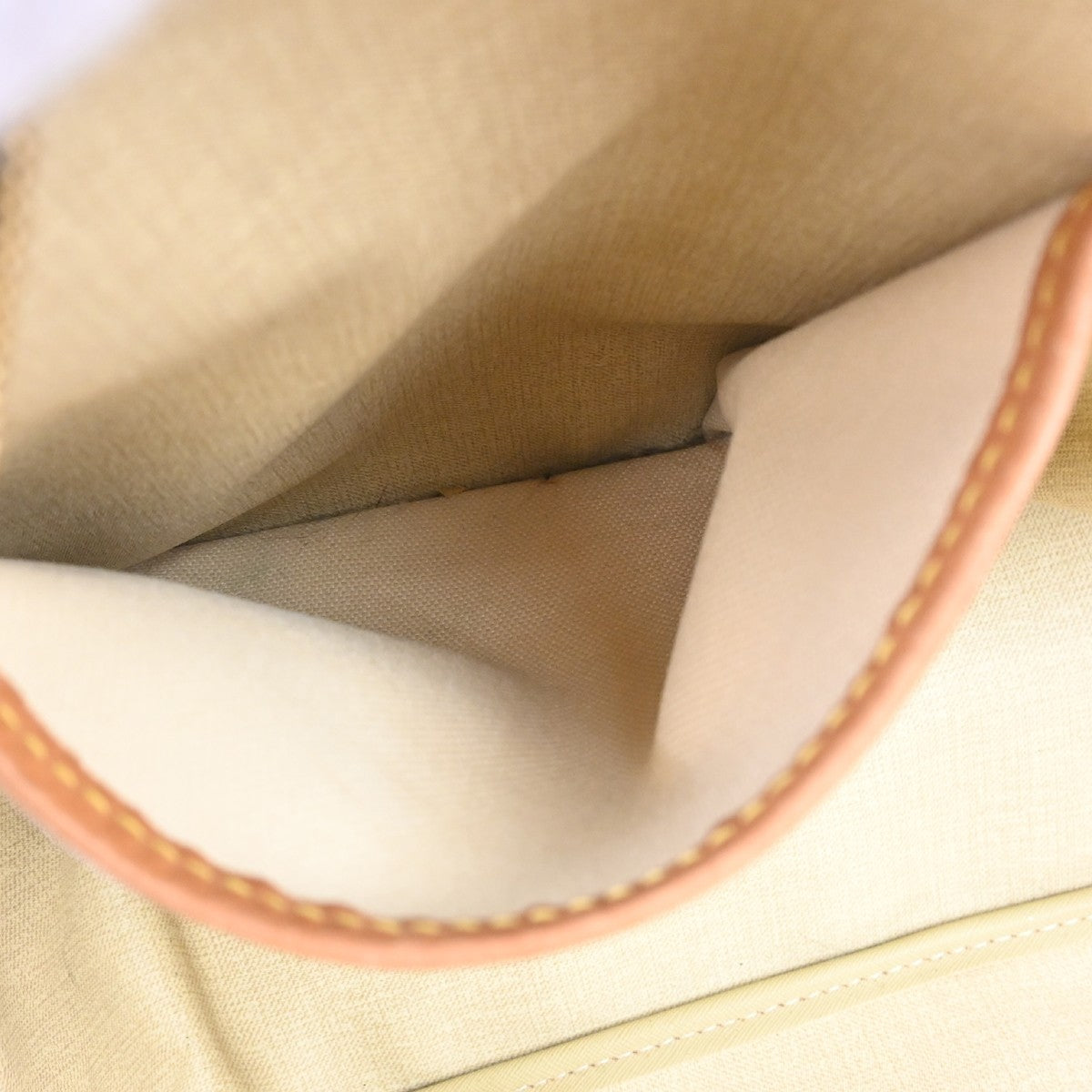 Louis Vuitton Deauville Monogram, Brown, Canvas, Handbag