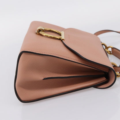 Salvatore Ferragamo Margot Satchel Leather, Pink, Leather, Handbag