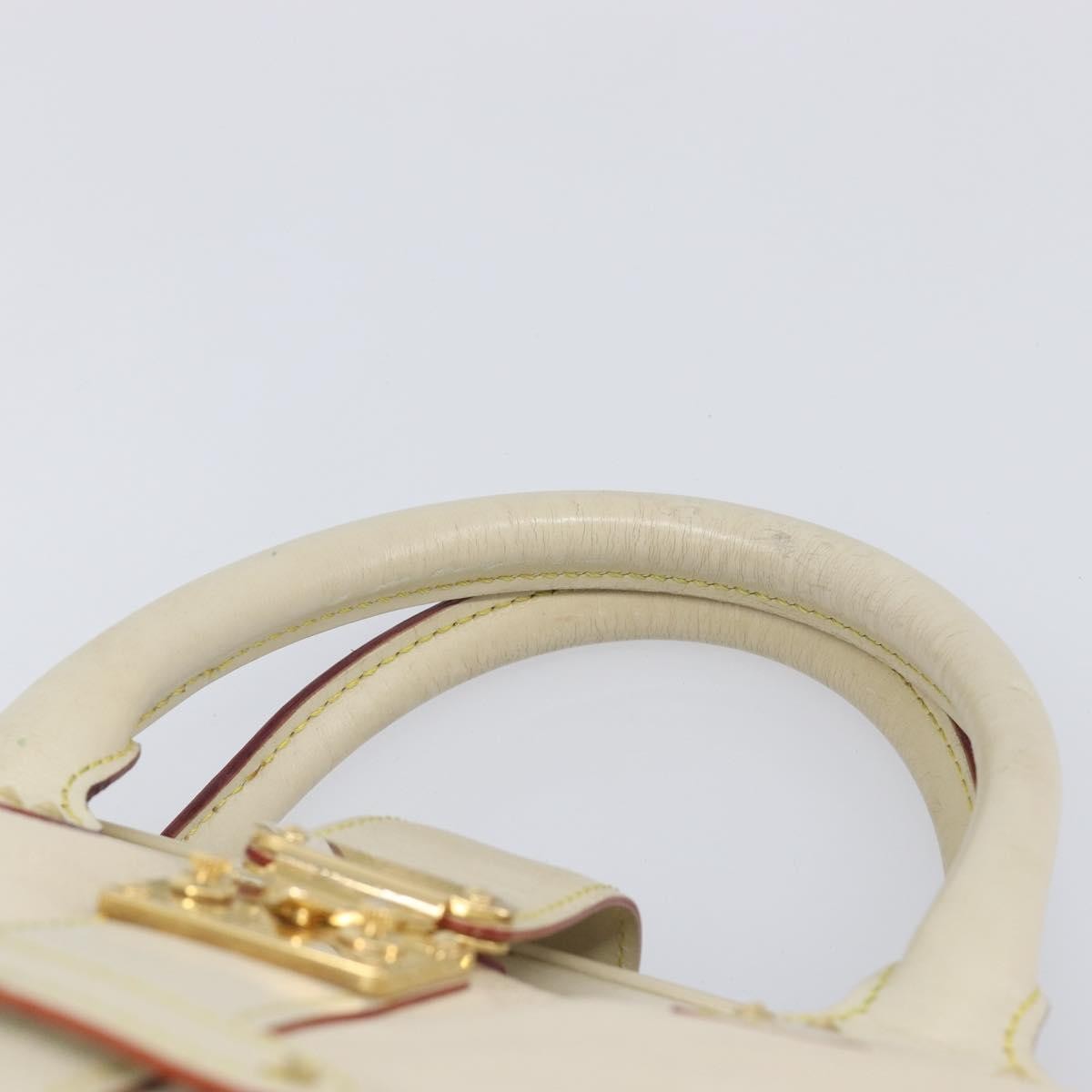 Louis Vuitton Suhali L'Ingenieux Leather, White, Leather, Handbag