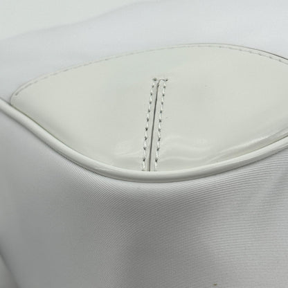 Prada Re-Edition 2004 Nylon and Leather, White, Nylon, Shoulder Bag