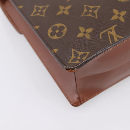 Louis Vuitton Monceau Monogram Canvas, Brown, Canvas, Handbag