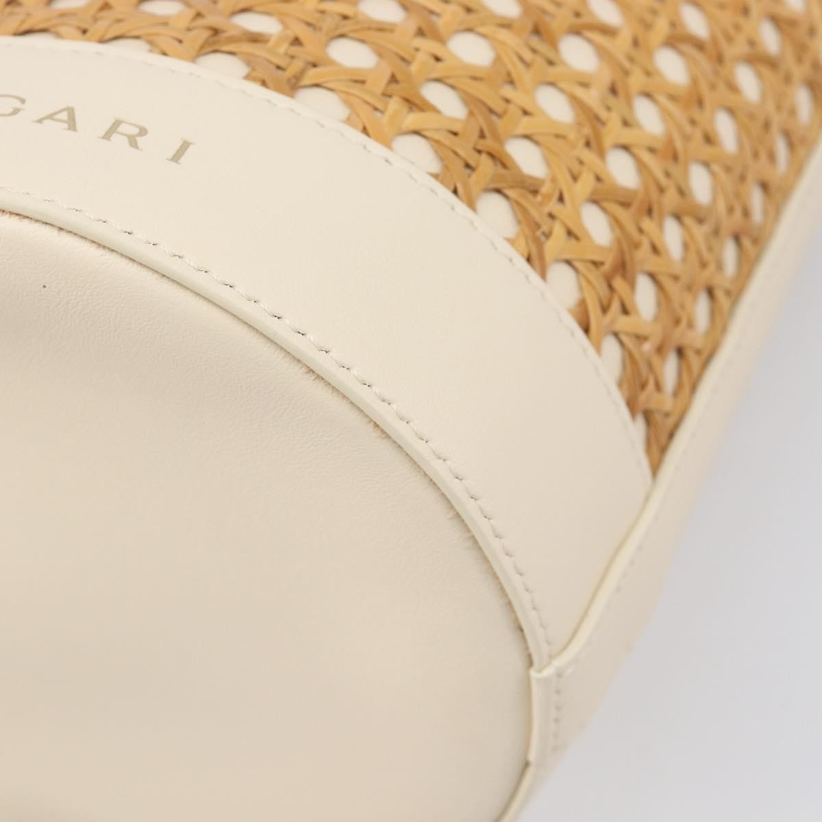 Bvlgari Serpenti Forever Bucket Leather, Beige, Leather, Shoulder Bag