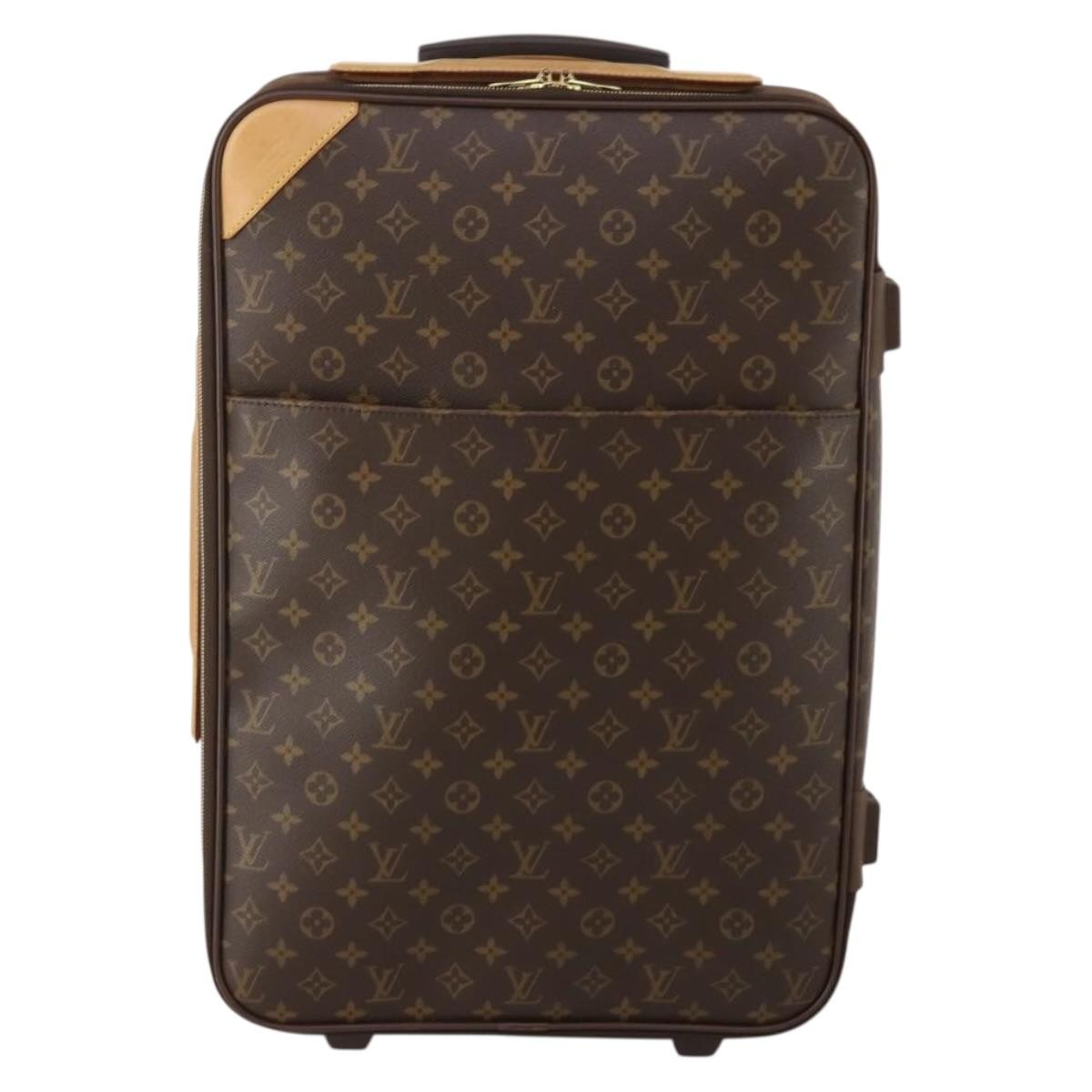 Louis Vuitton Pegase Luggage Monogram Canvas, Brown, Canvas, Travel Bag
