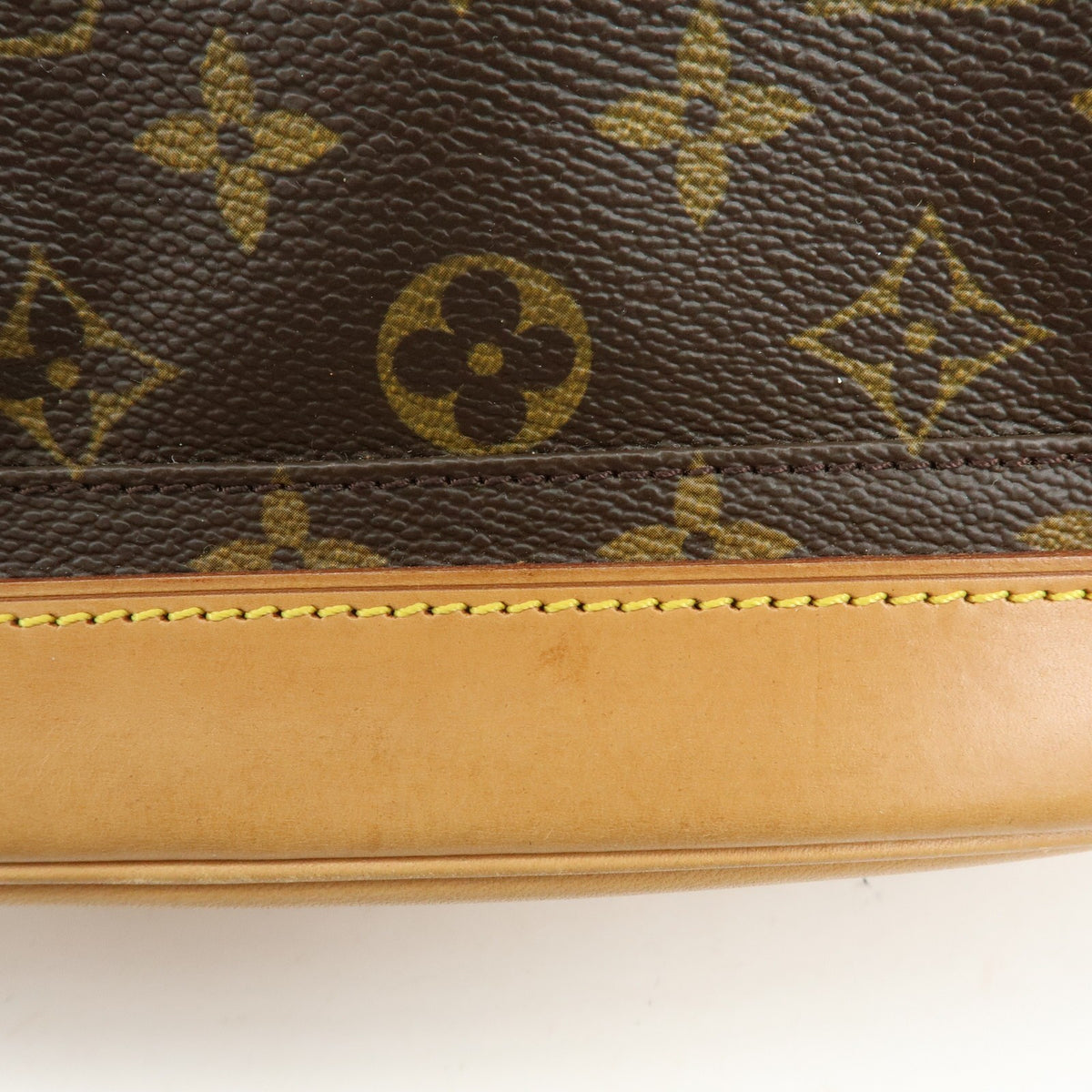 Louis Vuitton Vintage Montsouris Monogram Canvas, Brown, Canvas, Backpack