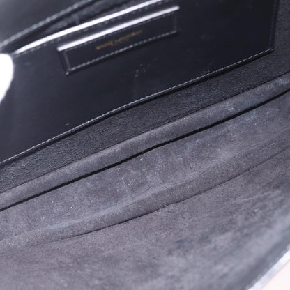 Saint Laurent Betty Leather, Black, Leather, Handbag