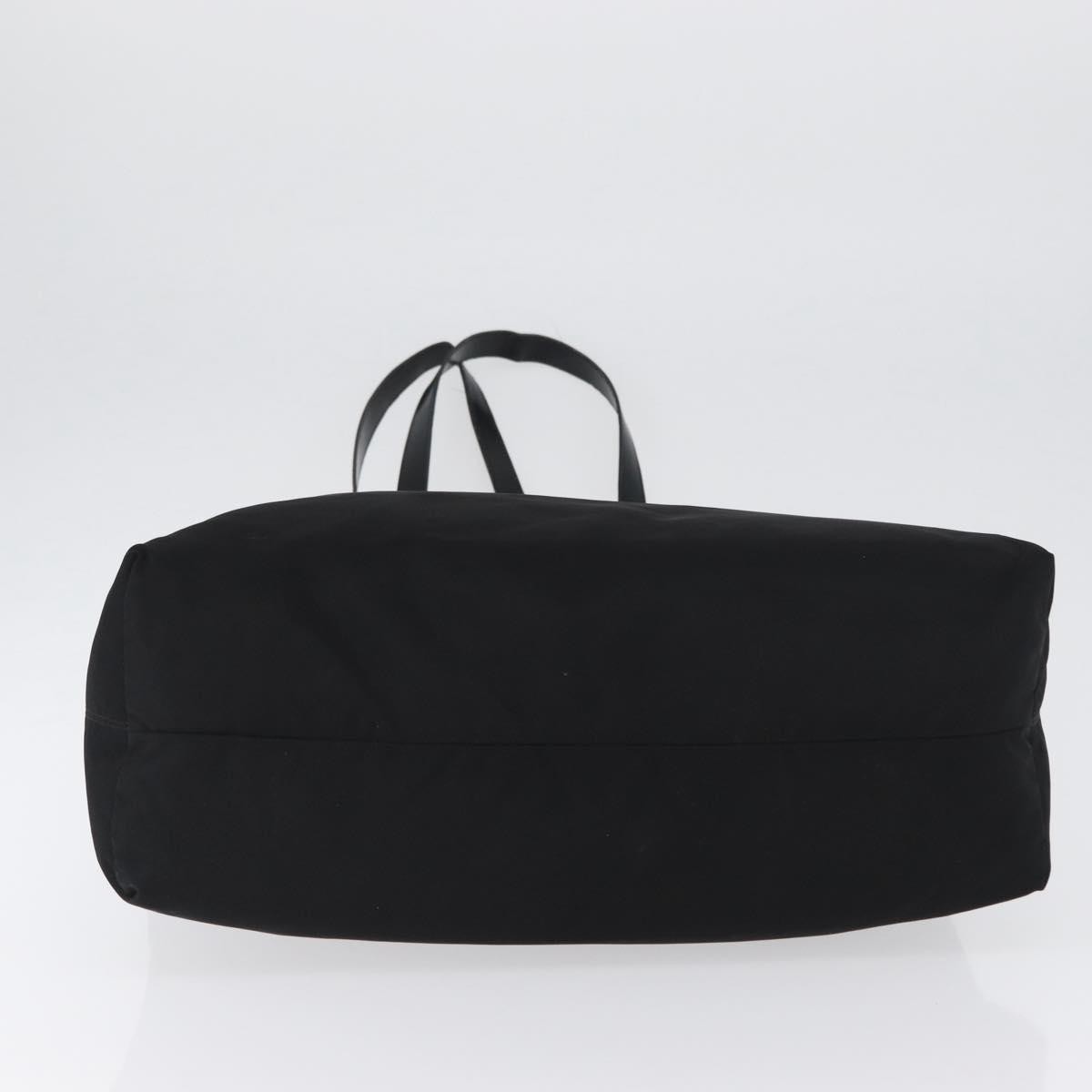 Celine Circle logo Nylon, Black, Nylon, Tote Bag