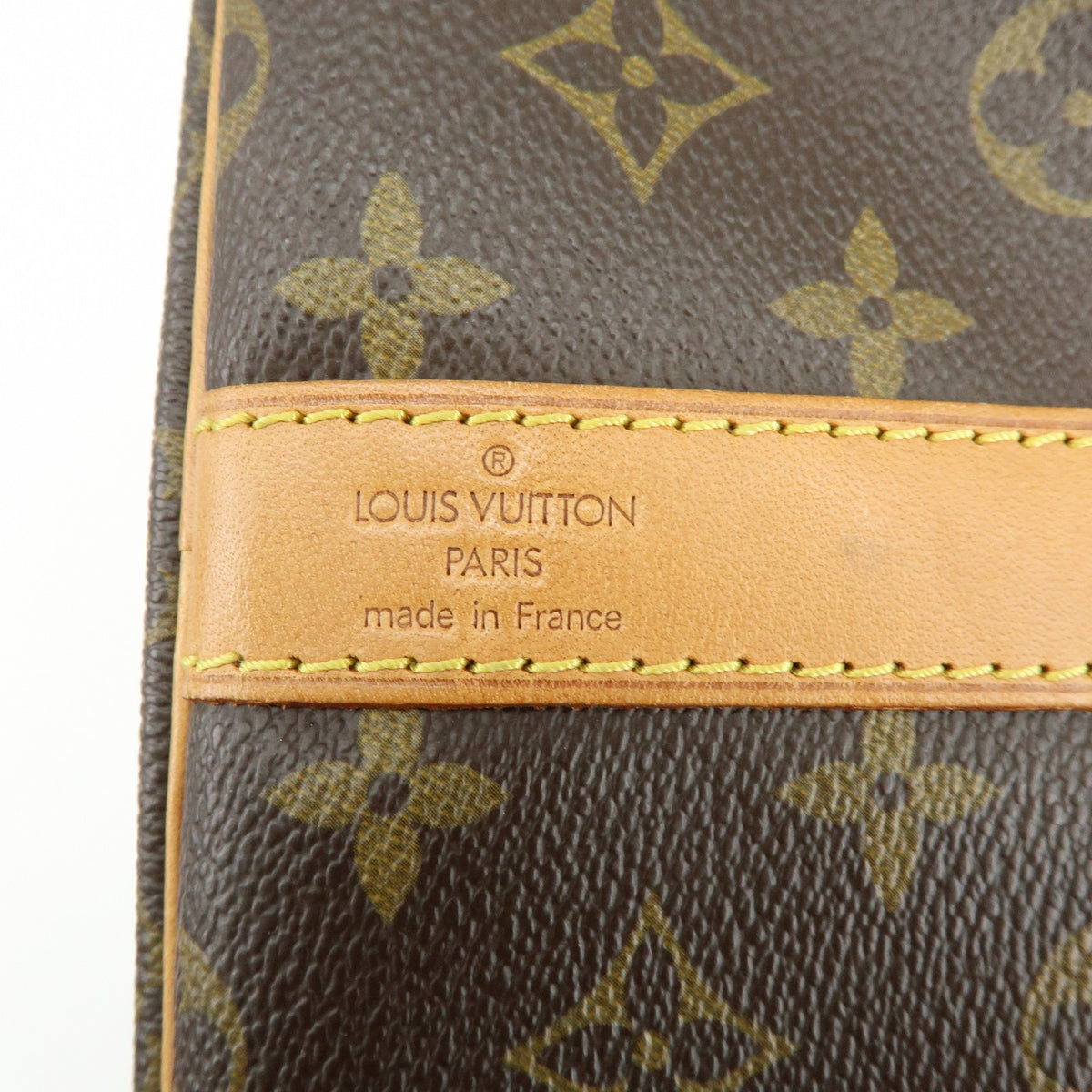 Louis Vuitton Keepall Bandouliere Monogram Canvas, Brown, Canvas, Travel Bag