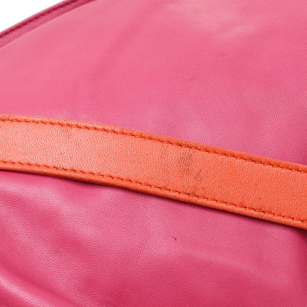 Loewe Flamenco Leather, Pink, Leather, Shoulder Bag