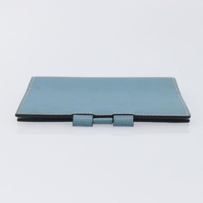 Hermes Vision Agenda Cover Leather, Blue, Leather, Briefcase