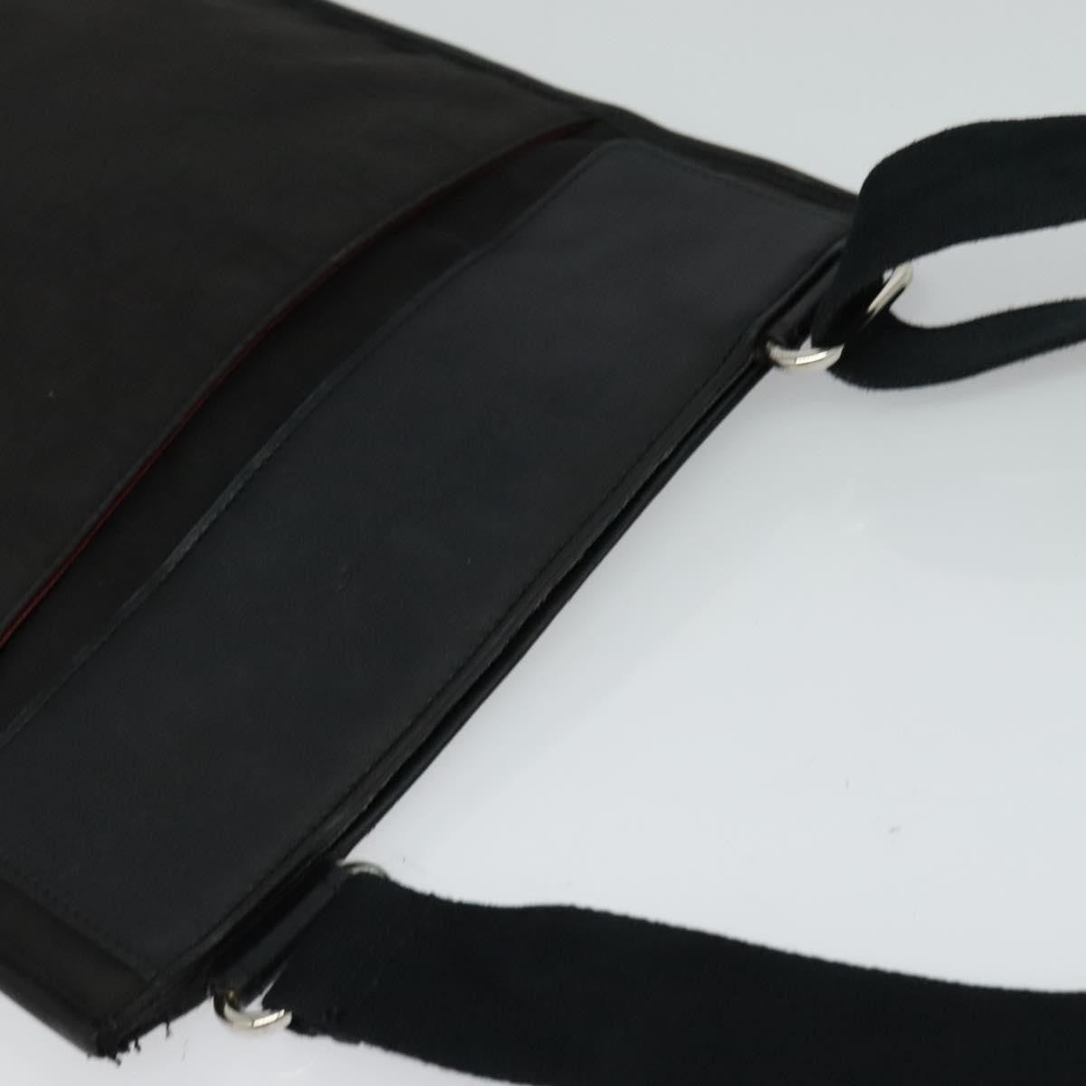 Salvatore Ferragamo Vintage Nylon, Black, Nylon, Shoulder Bag