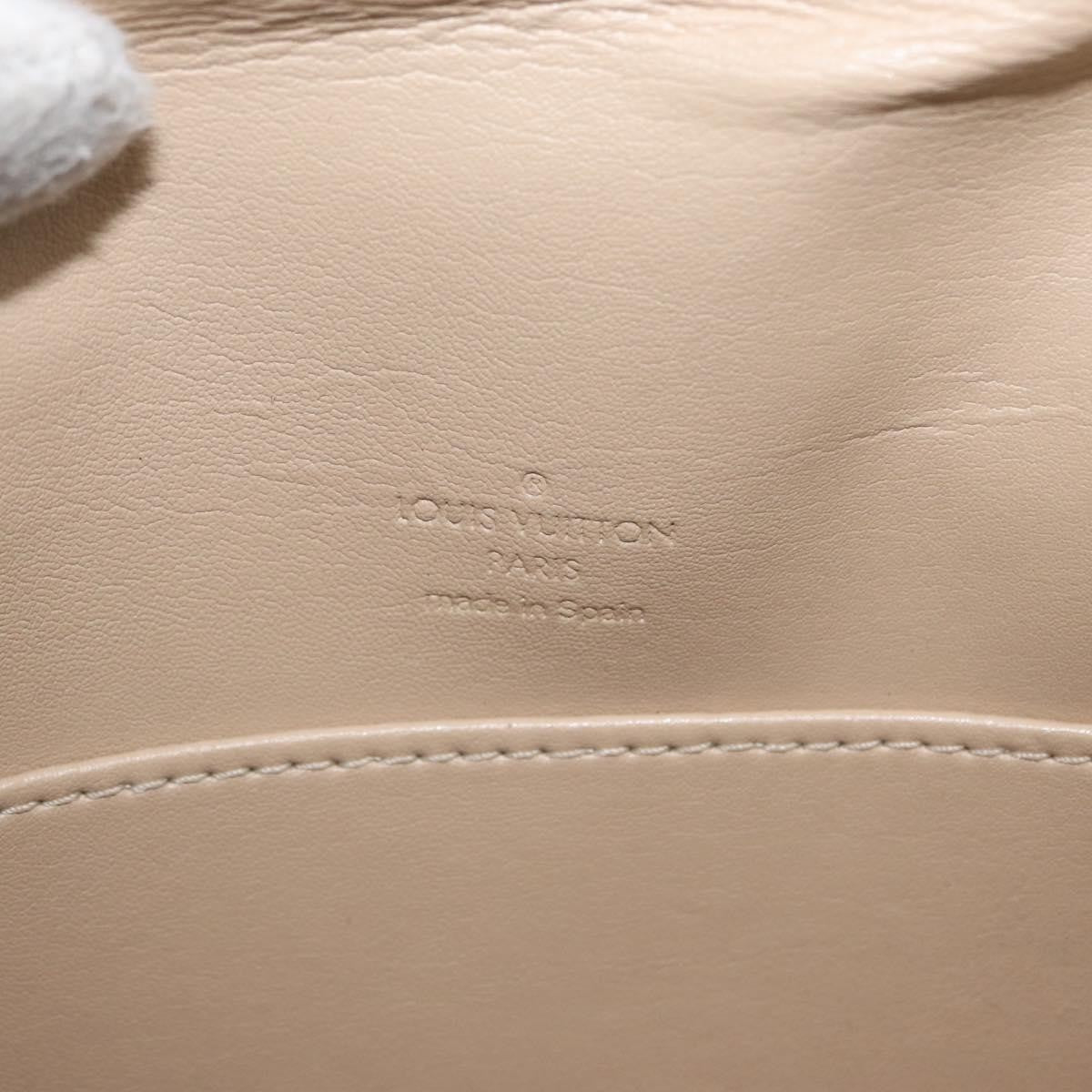 Louis Vuitton Thompson Street Monogram Vernis, Beige, Patent Leather, Shoulder Bag