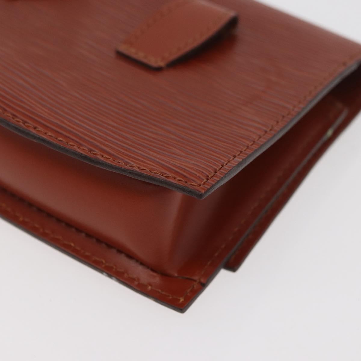 Louis Vuitton Tilsitt Bum Epi Leather, Brown, Leather, Handbag