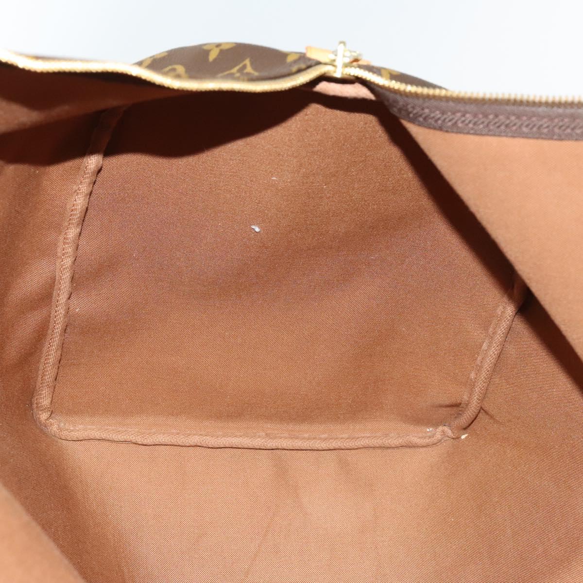 Louis Vuitton Keepall Bag Monogram Canvas, BROWN, CANVAS, Travel bag
