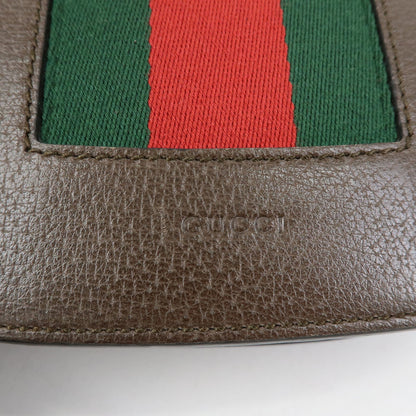 Gucci Totem Leather, Brown, Leather, Shoulder Bag