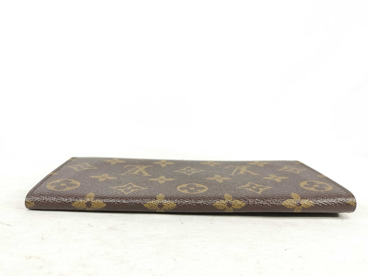 Louis Vuitton Porte Tresor International Monogram Canvas, Brown, Canvas, Wallet