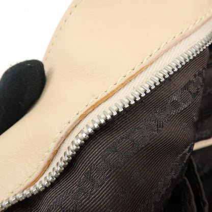Celine Bittersweet Leather, Beige, Leather, Handbag