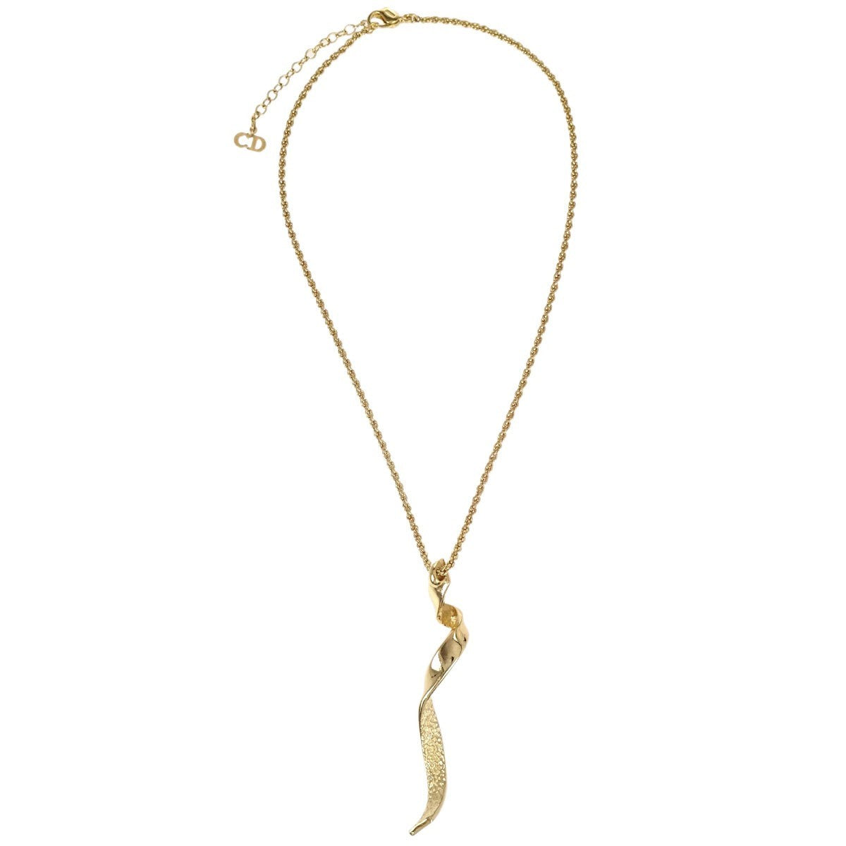 Christian Dior Vintage pendant necklace Metal, Gold, Gold Plated, Necklace