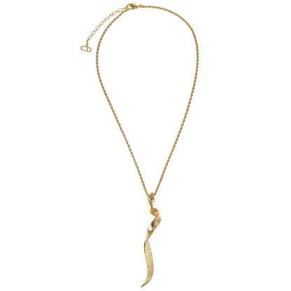 Christian Dior Vintage pendant necklace Metal, Gold, Gold Plated, Necklace