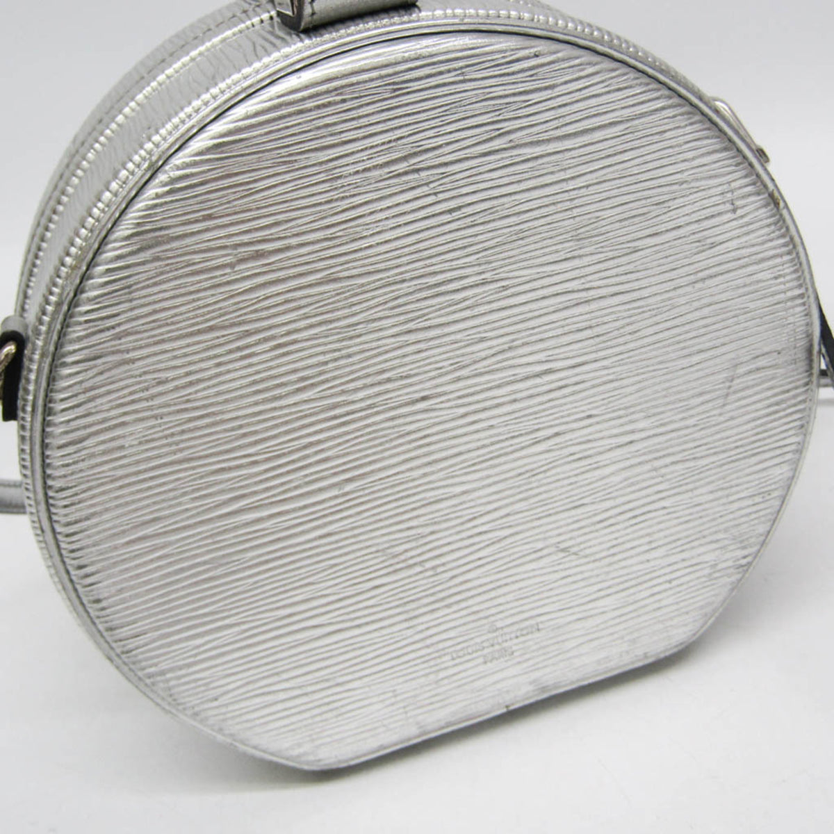 Louis Vuitton Petite Boite Chapeau Epi Leather, Silver, Leather, Handbag