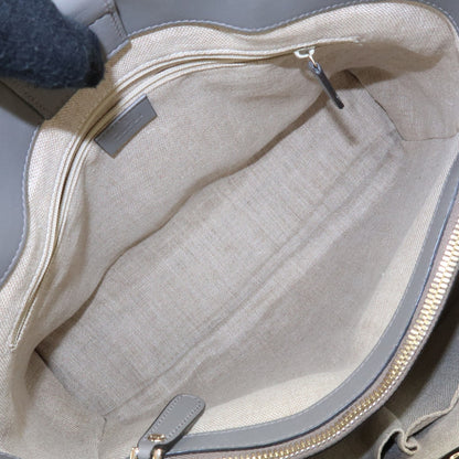 Gucci Zip Pocket Soft Microguccissima Leather, Gray, Leather, Tote Bag