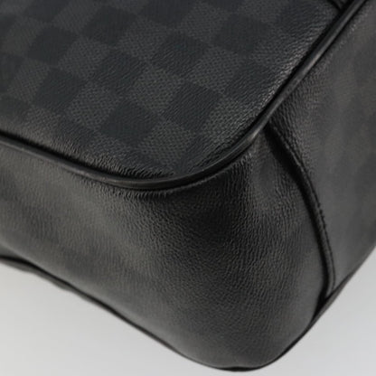 Louis Vuitton Tadao Damier Graphite, Gray, Canvas, Tote Bag