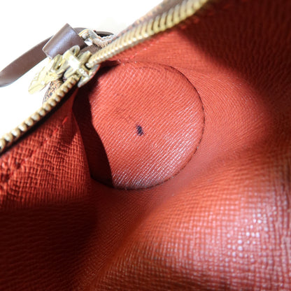 Louis Vuitton Papillon Pochette Damier, Brown, Canvas, Clutch