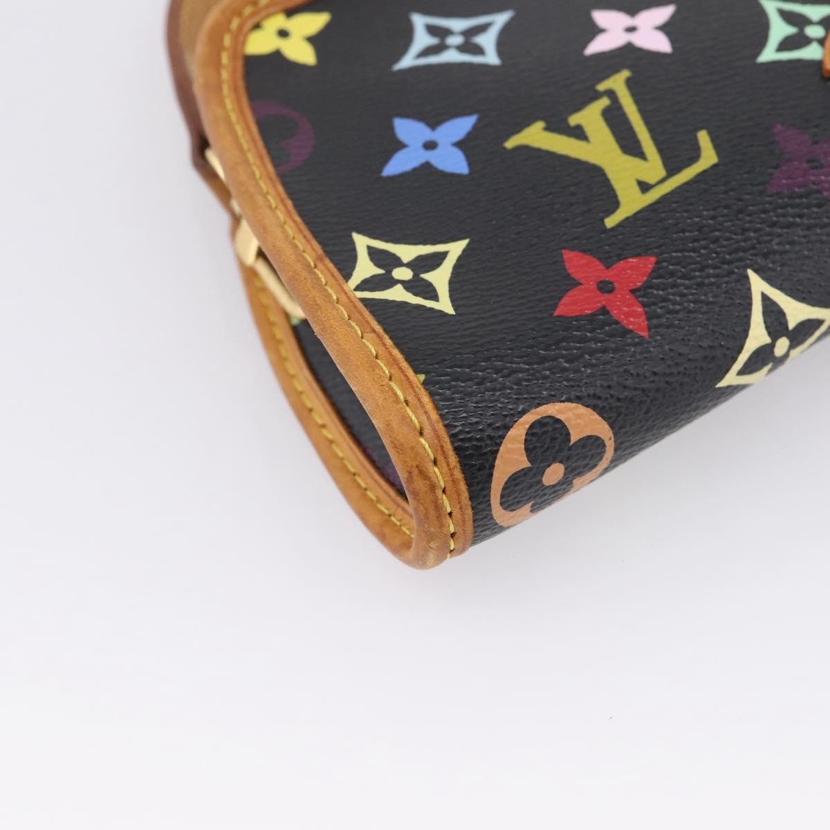 Louis Vuitton Shirley Monogram Multicolor, Black, Canvas, Handbag
