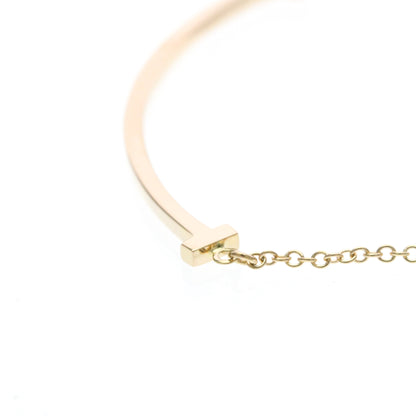 Tiffany & Co. T Smile Pendant 18K Rose Gold, Gold, Pink Gold, Necklace