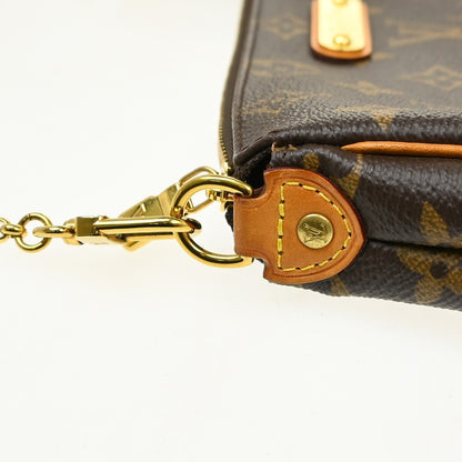 Louis Vuitton Eva Monogram Canvas, Brown, Canvas, Handbag