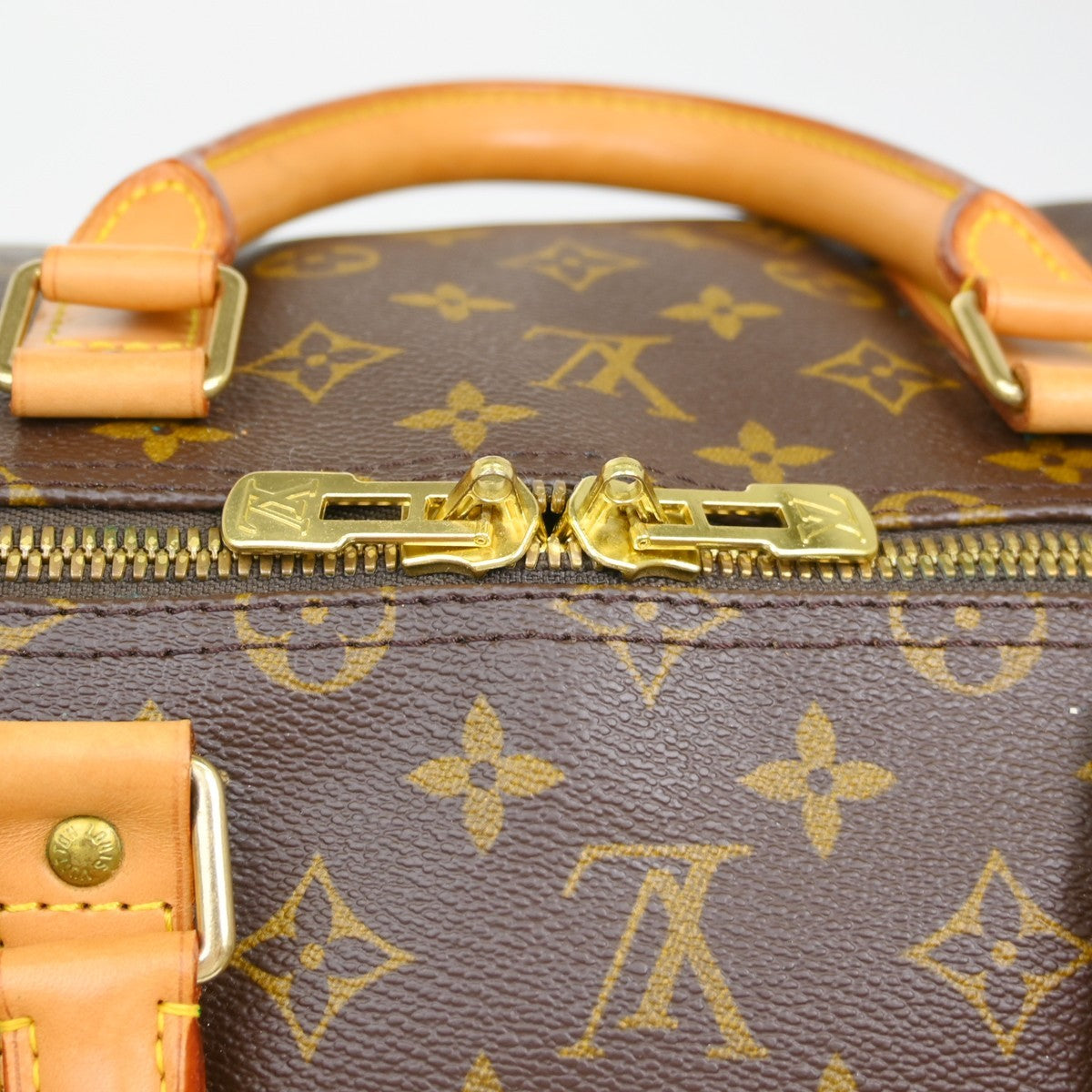 Louis Vuitton Keepall Bandouliere Monogram Canvas, Brown, Canvas, Travel Bag