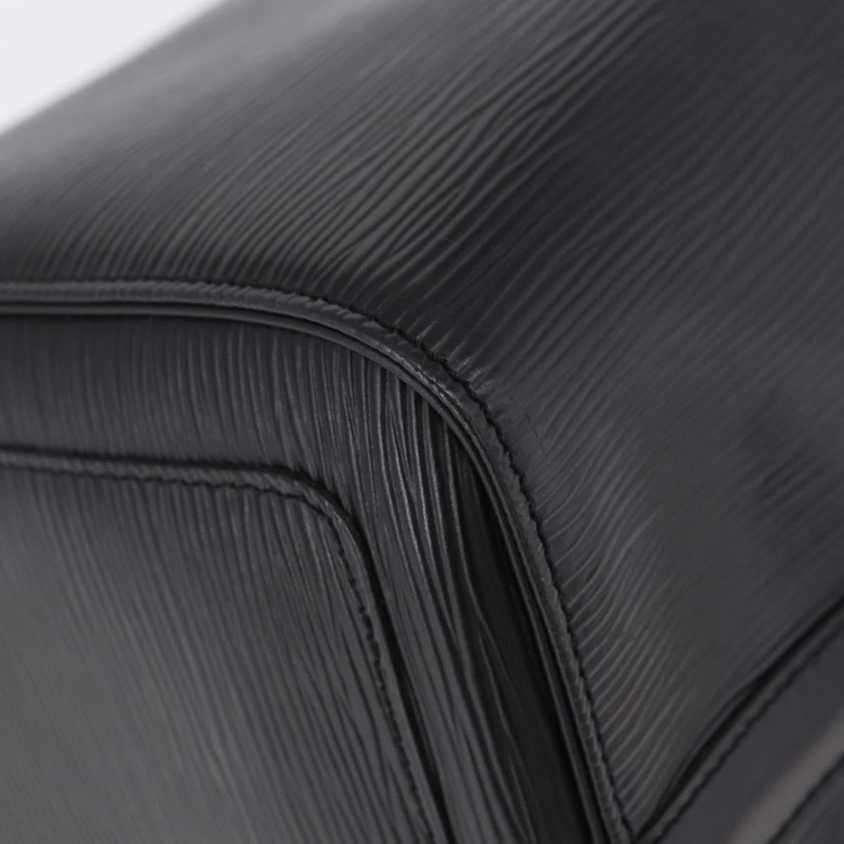 Louis Vuitton Speedy Epi Leather, Black, Leather, Handbag