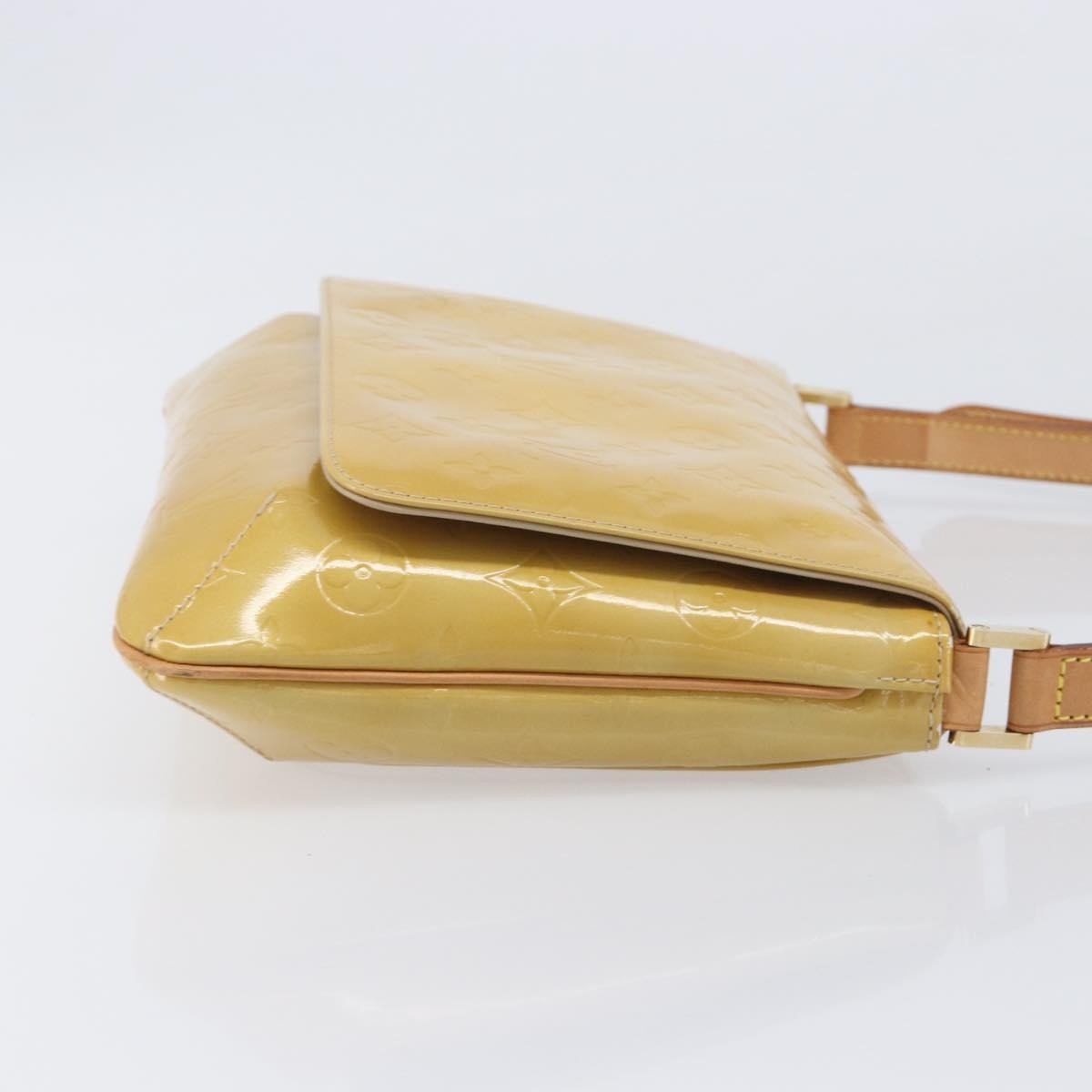 Louis Vuitton Thompson Street Monogram Vernis, Beige, Patent Leather, Shoulder Bag