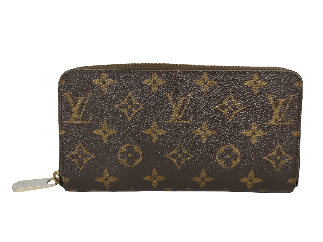 Louis Vuitton Zippy Monogram Canvas, Brown, Canvas, Wallet