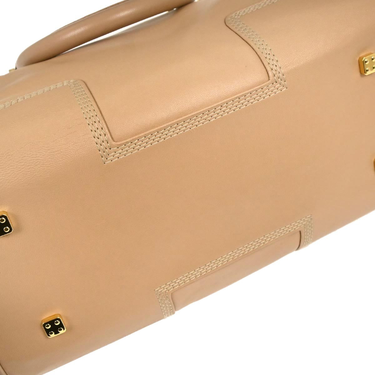 Loewe Amazona Leather, Beige, Leather, Handbag