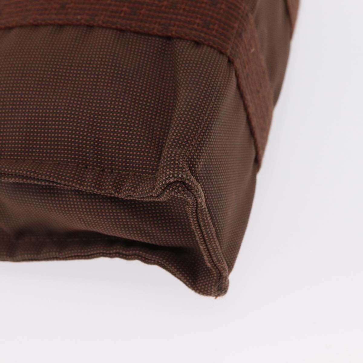 Hermes Fourre-tout Herline Canvas, Brown, Canvas, Tote Bag