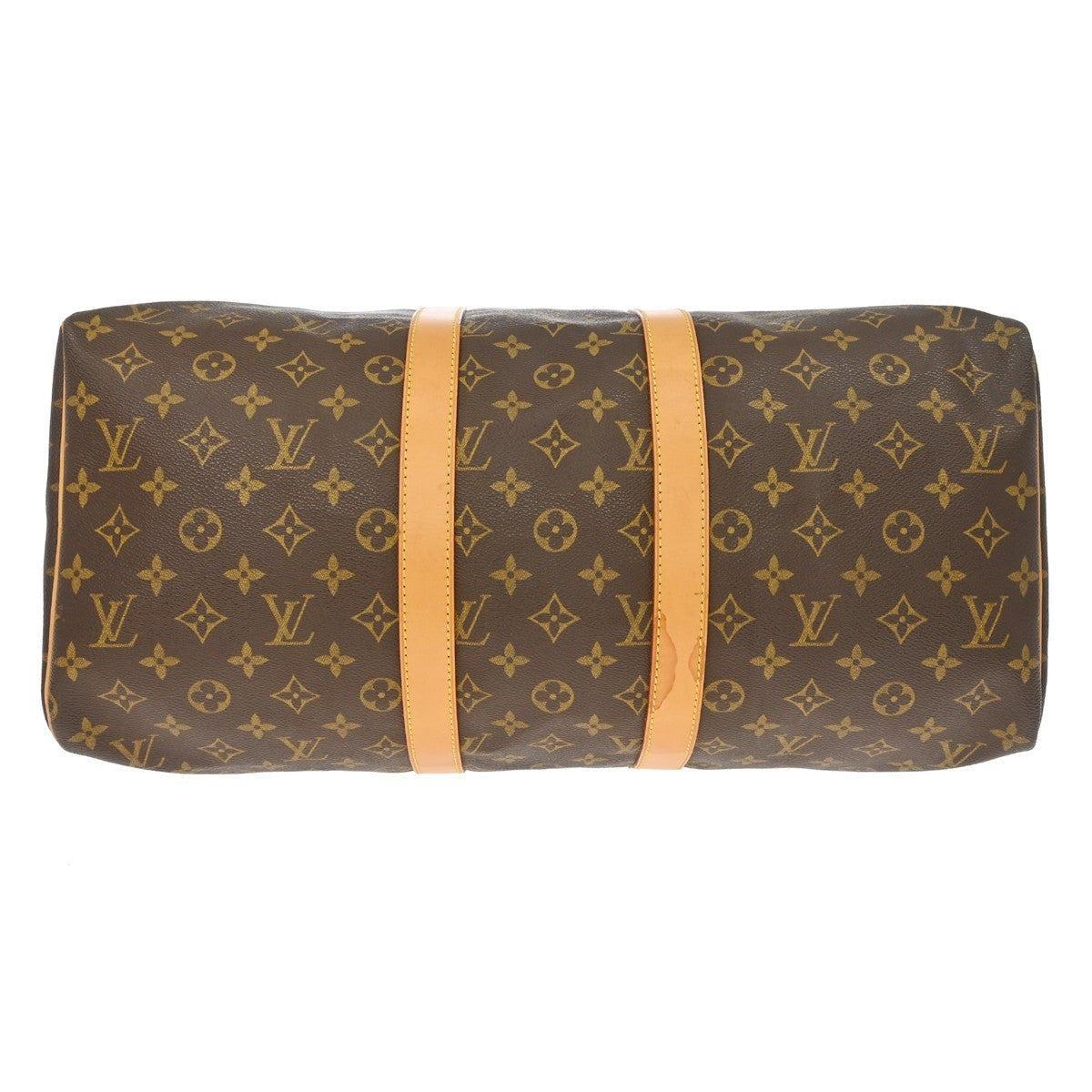 Louis Vuitton Keepall Monogram Canvas, Brown, Canvas, Travel Bag