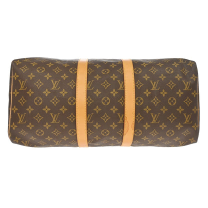 Louis Vuitton Keepall Monogram Canvas, Brown, Canvas, Travel Bag