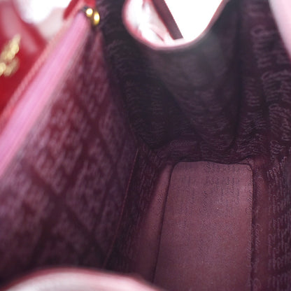 Cartier Happy birthday Patent leather, Burgundy, Patent Leather, Backpack