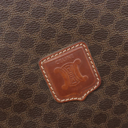 Celine Macadam Canvas and Leather, Brown, Canvas, Tote Bag