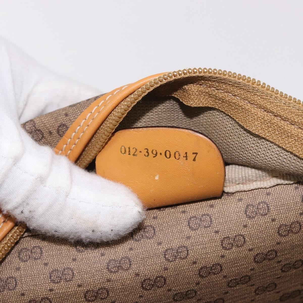 Gucci Micro GG Canvas Canvas, Beige, Canvas, Shoulder Bag
